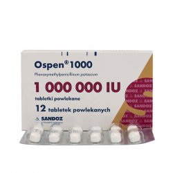 Оспен (Феноксиметилпенициллин) табл. 1млн. МЕ №12 в Омске и области фото