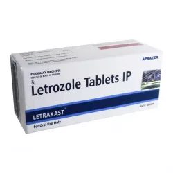 Летрозол (Letrakast :: Lerozot) таб. 2,5мг 50шт в Омске и области фото