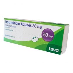 Изотретиноин Actavis (аналог Акненормин, Aknenormin) капс. 20мг 30шт в Омске и области фото
