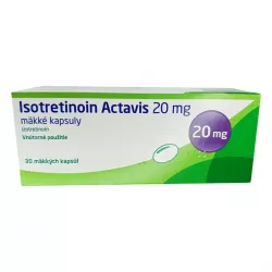 Изотретиноин Actavis (аналог Акненормин, Aknenormin) капс. 20мг 30шт в Омске и области фото