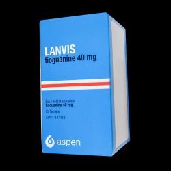 Ланвис (Тиогуанин) таблетки 40мг 25шт в Омске и области фото