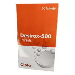 Деферазирокс Desirox :: Эксиджад полный аналог, таб. 500мг №30! в Омске и области фото