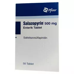 Салазопирин Pfizer табл. 500мг №50 в Омске и области фото