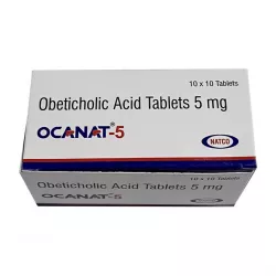 Окалива генерик (Ocanat / Ocabest - 5) :: Обетихолевая кислота 5мг табл. №100 в Омске и области фото