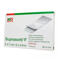 Супрасорб Ф (Suprasorb F) стер. пленка для перевязки ран 5*7см 10шт в Омске и области фото