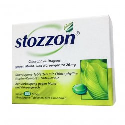 Стоззон хлорофилл (Stozzon) табл. 100шт в Омске и области фото