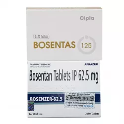 Бозентан (Bosentas Bosenzer, генерик Траклир) табл. 125мг №20 в Омске и области фото
