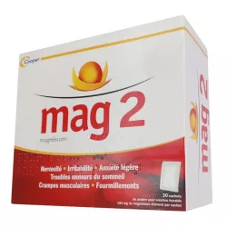Маг 2, Mag 2, Магний 184мг порошок-саше для приготовл. раствора для питья №30 в Омске и области фото