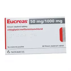 Эукреас (Eucreas) 50мг 1000мг табл. №60 в Омске и области фото