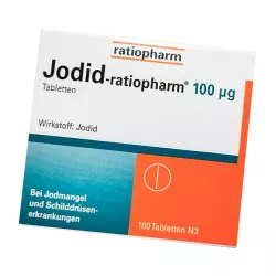 Йодид Ратиофарм (Калия Йодид) ГЕРМАНИЯ Ratiopharm 100мкг таб. №100 в Омске и области фото