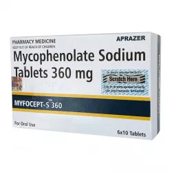 Майфортик, Феломика аналог (Myfocept-S 360) 360мг таб. №60 в Омске и области фото