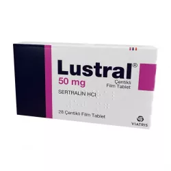 Золофт импортный Pfizer (под названием Lustral) 50мг таб. №28 в Омске и области фото