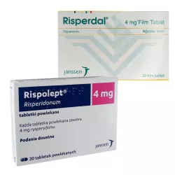 Рисполепт таб. 4мг (название Rispolept / Risperdal) №20 в Омске и области фото