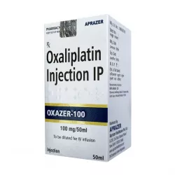 Оксалиплатин Oxazer конц. для приг. инъекц. р-ра 2мг/мл 50мл фл.100мг в Омске и области фото