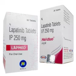 Лапатиниб Lapakast / Herduo / Lapmed :: аналог Тайверб таб. 250мг №30 в Омске и области фото