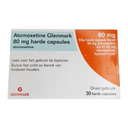 Атомоксетин 80 мг Европа :: Аналог Когниттера :: Glenmark капс. №30 в Омске и области фото