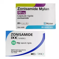 Зонисамид капсулы 50 мг Mylan Италия №28 в Омске и области фото
