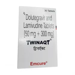 Твинакт Довато полный аналог :: Twinaqt :: Долутегравир Ламивудин 50+300мг таб. №30 в Омске и области фото