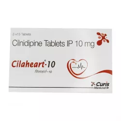 Цилнидипин таб. :: Cilaheart 10 мг №45 в Омске и области фото