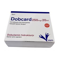 Добутамин Добкард Dobcard (dobutamine) р-р д/ин амп 250мг/20мл в Омске и области фото