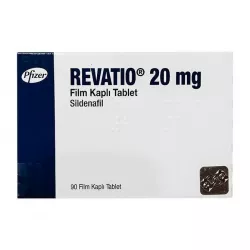 Ревацио таблетки 20мг 90шт фото