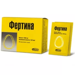 Фертина Инозит и Фолиевая кислота пак.саше 3г 30шт в Омске и области фото