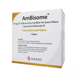 Амбизом (амфотерицин В) Ambisome порошок для инъекций 50мг 1шт в Омске и области фото