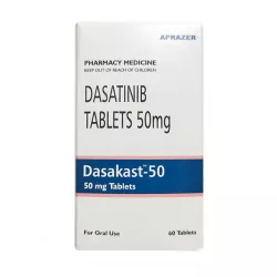 Дазатиниб (Dasakast) :: полный аналог Спрайсел :: таб. 50мг №60 в Омске и области фото