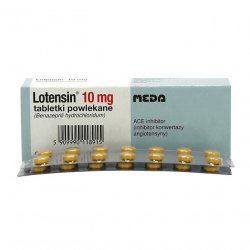 Лотензин (Беназеприл) табл. 10 мг №28 в Омске и области фото