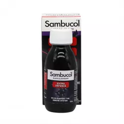 Самбукол сироп экстра защита для взрослых и детей старше 12 лет (Sambucol Extra Defence) фл. 120мл в Омске и области фото